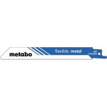 Metabo - 25 lames de scies sabres, m�tal, flexible, 150 x 0, 9 mm (628251000)