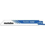 Metabo - 25 lames de scies sabres, m�tal, flexible, 150 x 0, 9 mm (628251000)