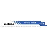Metabo - 25 lames de scies sabres, mtal, flexible, 150 x 0, 9 mm (628253000)