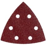 5 feuilles abrasives auto - agrippantes 93 x 93 mm, p 320, s�rie � professional �, pour bois et m�tal, ...