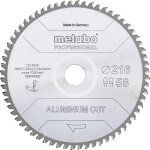 Metabo - aluminium cut professional 628447000 lame de scie circulaire 254 x 30 x 2 mm nombre de dents: ...