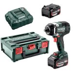 Metabo - boulonneuse � chocs sans fil ssw 18 ltx 800 bl 2 x 5, 2 ah en coffret