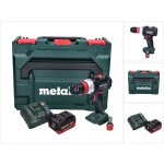 Metabo bs 18 lt bl q perceuse - visseuse sans fil 18 v 75 nm brushless + 1x batterie 10, 0 ah + chargeur ...