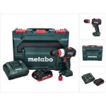 Metabo bs 18 lt bl q perceuse - visseuse sans fil 18 v 75 nm brushless + 1x batterie 4, 0 ah + chargeur ...