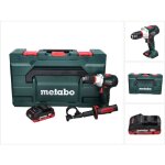 Metabo bs 18 ltx bl i perceuse - visseuse sans fil 18 v 130 nm + 1x batterie 4, 0 ah + coffret metabox ...
