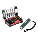 Metabo - coffret d'embouts  sp , 29 pices + mini flash light (626721000)