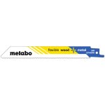Metabo lames de scie alternative 150x0, 9 mm bim 1, 8 - 2, 6 mm / 10 - 14 tpi 5 pices