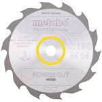 Metabo - lame de scie circulaire hw / ct 190 x 20 x 2, 6 / 1, 8, nombre de dents 14, affûtage en biseau ... Metabo - lame de scie circulaire hw / ct 190 x 20 x 2, 6 / 1, 8, nombre de dents 14, affûtage en biseau ...