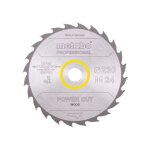 Lame de scie circulaire metabo pro power cut wood 628011000 - hw / ct - 230x30mm - 24wz - 20�