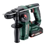 Metabo - marteau perforateur bh 18 ltx bl 16 sds - plus 18v 2x2ah li - power 1. 3j avec chargeur sc 36 ...