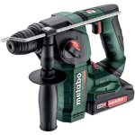 Metabo - marteau perforateur bh 18 ltx bl 16 sds - plus 18v 2x2ah li - power 1. 3j avec chargeur sc 36 ...