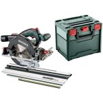 Metabo - outillage - scie circulaire sans fil 18v 165 mm, rail de guidage, sans batterie ni chargeur ...