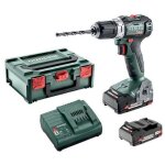 Metabo - perceuse bs 18 l bl 18 v 2x2 0 ah accu.