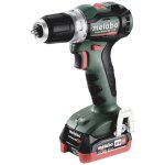 Metabo - perceuse visseuse 12 v powermaxx bs 12 bl - 2 batteries 4. 0 ah, chargeur - 601044800