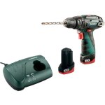 Metabo - perceuse visseuse � percussion powermaxx sb basic 12v 2x2ah li - power 34nm avec mallette de ...