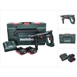 Metabo - kh 18 ltx 24 marteau combin� sans fil 18 v 2, 1 j sds plus + 2x batterie 4, 0 ah + chargeur ...