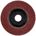 Metabo - plateau abrasif  lamelles 125 mm p 120, corindon brun, acier, mtaux non - ferreux, modle ...