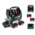 Metabo power 160 - 5 18 ltx bl of compresseur sans fil 18 v 8, 0 bar sans brosse + 2x batterie lihd 8, ... Metabo power 160 - 5 18 ltx bl of compresseur sans fil 18 v 8, 0 bar sans brosse + 2x batterie lihd 8, ...