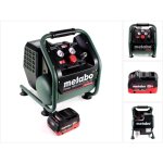 Metabo power 160 - 5 18 ltx bl of compresseur sans fil 18 v 8, 0 bar brushless + 1x bloc batterie lihd ...