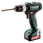 Metabo - perceuse - visseuse  percussion sans fil powermaxx sb 12, 2x 2, 0 ah et chargeur en x 118
