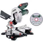 Metabo ? scie � onglet 216 mm 1100 w ? vitesse de rotation 3800 tr / min ? profondeur de coupe max 60 ...