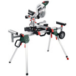 Metabo ? scie � onglets 305mm ? inclinaison jusqu'� 47� ? moteur puissant pour coupe pr�cise ? socle ...