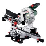 Metabo - scie � onglet radiale ?216mm 18v 614216650 - kgs 18 ltx bl 216 - 2x5, 2ah