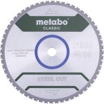 Metabo - steel cut classic 628668000 lame de scie circulaire 305 x 25. 4 x 2. 2 mm nombre de dents: 60 ...