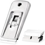 M�tal grattoirs, verre grattoir vitroc�ramique plaque grattoir avec 25 pi�ce lames m�tallique, pour enlever ...
