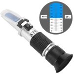 M�tre 0 - 90% m�tre r�fractom�tre portable instrument de mesure maison m�tre m�tre atc temp�rature