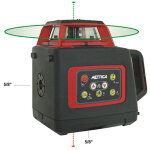 Metrica - niveau automatique laser avec rayon laser rotatif visible vert - sl - green