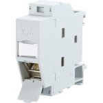 Metz connect - 1309107003 - e prise rseau profil cat 6a gris clair (ral 7035) r03556