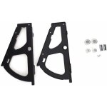 Meuble � chaussures � une seule couche avec cadre � rabat, charni�res � tiroir � charni�re, noir pour ...