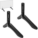 Jamais utilis�]meuble tv sur pied, pieds tv pour t�l�viseur de 32 � 65 pouces, support de tv pour plat ...