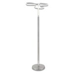 Lampadaire led 166 cm design trèfle pied métal chromé - clover Lampadaire led 166 cm design trèfle pied métal chromé - clover