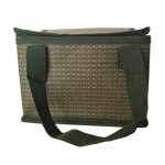 Sac pique - nique isotherme lunch midi kaki marron - baggy 8023