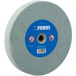 Meule abrasive 80 grain carbure de silicium 150x20x32 mm fervi mv01 / 80