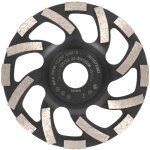 Meules boisseaux diamant�e 125 mm x 22, 2 mm meule diamant�e asphalte chape qualit� professionnelle