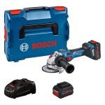 Bosch gws 18v - 15 sc meuleuse angulaire noire et bleue