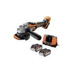 Aeg - meuleuse brushless 18v 125mm bews 18 - 125bl - 502c - 2 batteries 5, 0ah - 1 chargeur