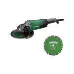 Hitachi - meuleuse hikoki g23sw2w7z 230 mm 2200 w + disque diamant