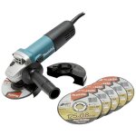 Meuleuse d'angle makita 9558hnrx1 125 mm 840 w