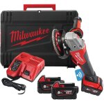 Milwaukee - meuleuse d'angle 125mm m18 fuel, one key