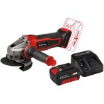 Meuleuse d'angle sans fil einhell te - ag 18 / 115 - 2 li kit (1x 4, 0 ah)