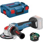 Meuleuse angulaire sans fil x - lock gwx 18v - 10 psc bosch sans batterie ni chargeur en l - boxx