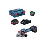Bosch professional - meuleuse sans fil biturbo gws 18v - 15 sc x - lock 2x8. 0 ah bosch - 06019h6501 Bosch professional - meuleuse sans fil biturbo gws 18v - 15 sc x - lock 2x8. 0 ah bosch - 06019h6501