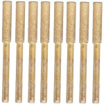 Meuleuse �lectrique 8pcs aff�teuse cha�ne scie 3mm t�te polissage m�tal titane pour bois acier moule ...