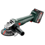 Metabo - meuleuse 125 mm 18 v - w 18 l 9 - 125 quick - 2 x 5, 2 ah li - power, asc 55, coffret x