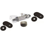 Meuleuse pneumatique 18000 tr / min ? pression 6, 3 bars ? 25 disques � 75 mm inclus ? pour d�coupe pr�cise ...