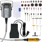 Meuleuse suspendue a arbre flexible 780 w polisseur suspendu moulin electrique 0, 3 - 6, 5 mm mandrin, ...